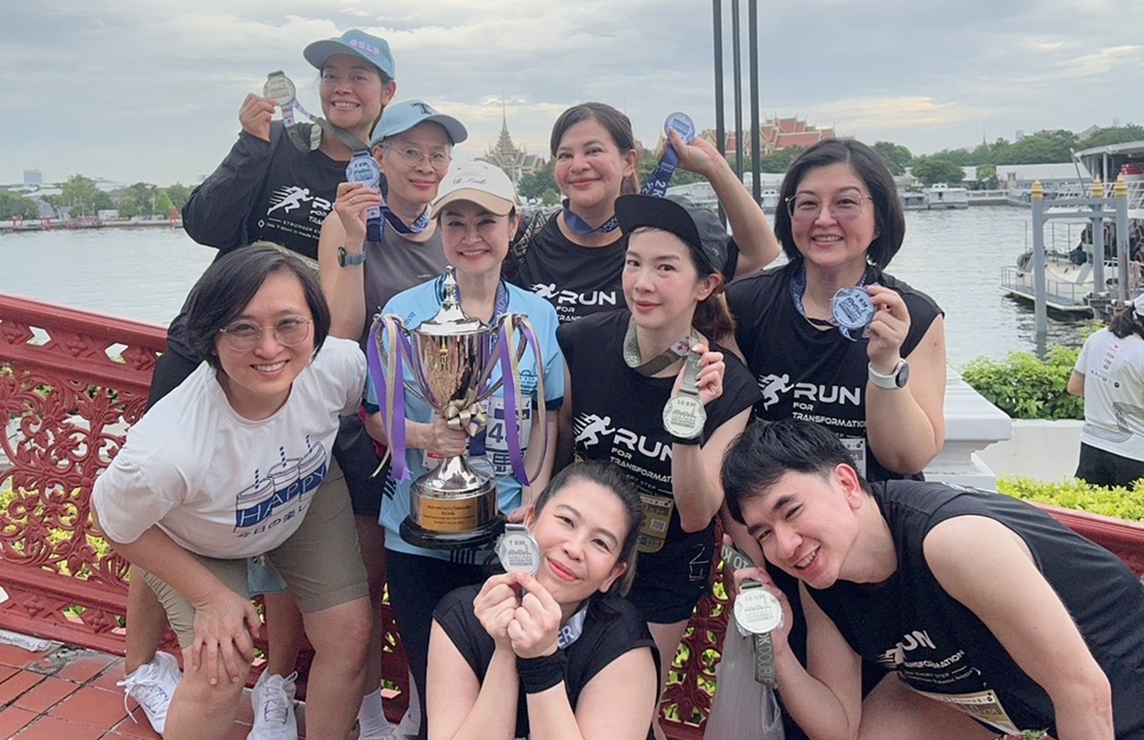 ทีมแลนด์มาร์ค เวิลด์ไวด์ ประเทศไทย ผนึกกำลังร่วมงานวิ่งการกุศล “Bangkok Double Bridge Half Marathon for Red Cross 2026” คว้าถ้วยรางวัลพระราชทาน