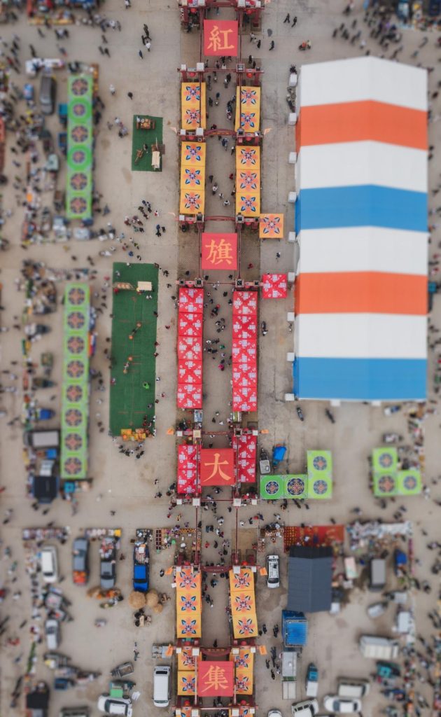 ตลาดโบราณ 300 ปี &#8220;หงฉี&#8221; ดึงดูดนักท่องเที่ยวแห่สัมผัสบรรยากาศฤดูหนาว