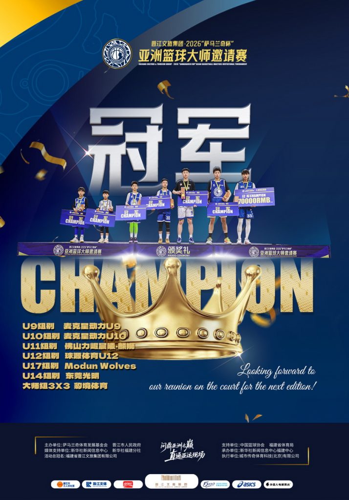 ปิดฉากศึกบาสเกตบอลเอเชีย “ซามารันช์ คัพ 2026” ณ จิ้นเจียง มณฑลฝูเจี้ยน